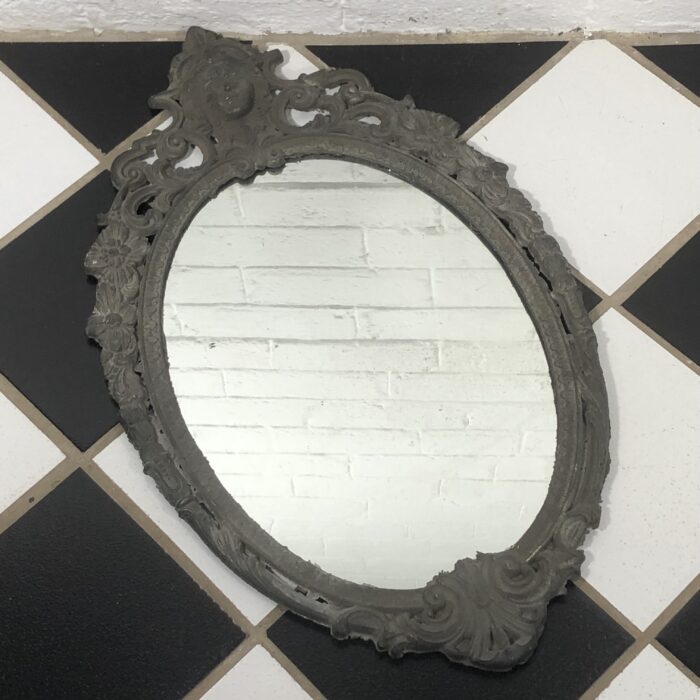 Antique Oval Mirror