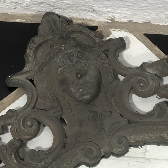 Antique Oval Mirror - Image 3