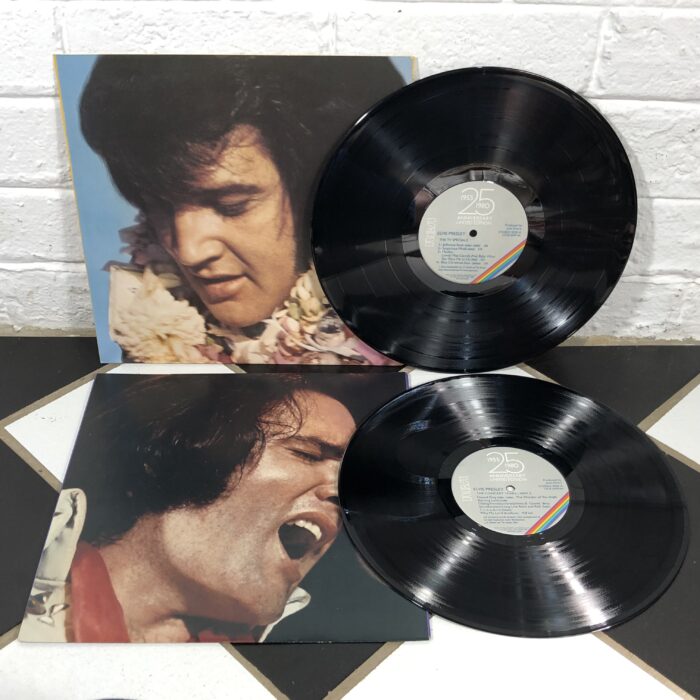 RARE Set of 8 Elvis Presley 25th Anniversary Vinyl Records (Engraved with His Signature) - Image 11