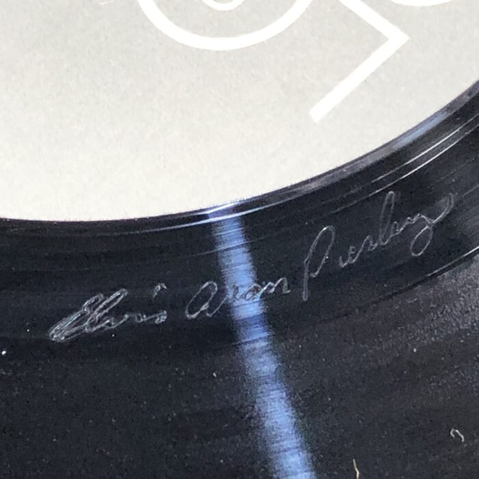 RARE Set of 8 Elvis Presley 25th Anniversary Vinyl Records (Engraved with His Signature) - Image 12