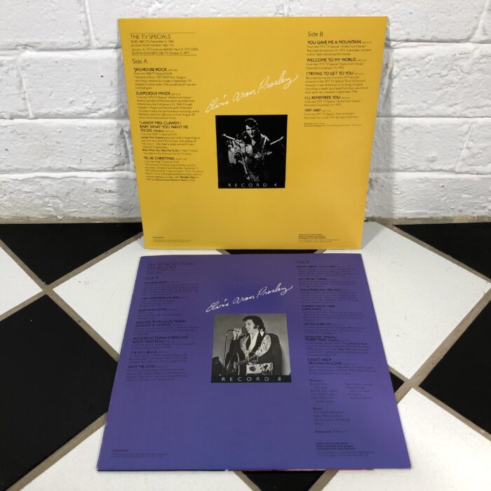 RARE Set of 8 Elvis Presley 25th Anniversary Vinyl Records (Engraved with His Signature) - Image 13