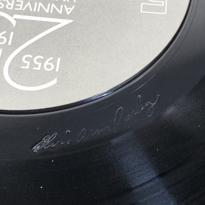 RARE Set of 8 Elvis Presley 25th Anniversary Vinyl Records (Engraved with His Signature) - Image 6