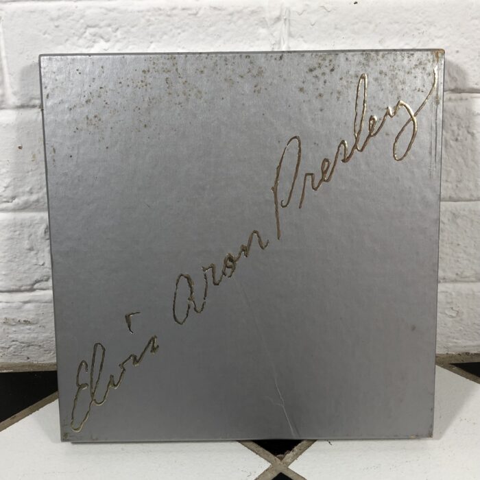 RARE Set of 8 Elvis Presley 25th Anniversary Vinyl Records (Engraved with His Signature) - Image 14