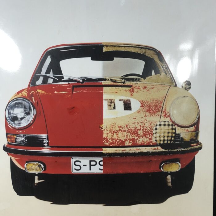 Limited Edition! Enamel Plate Porsche Sign - Image 3