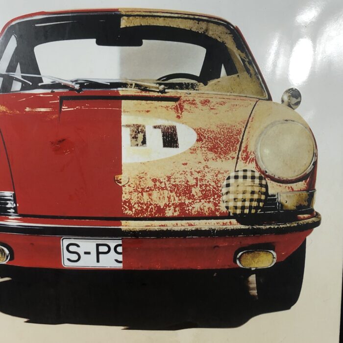 Limited Edition! Enamel Plate Porsche Sign - Image 5