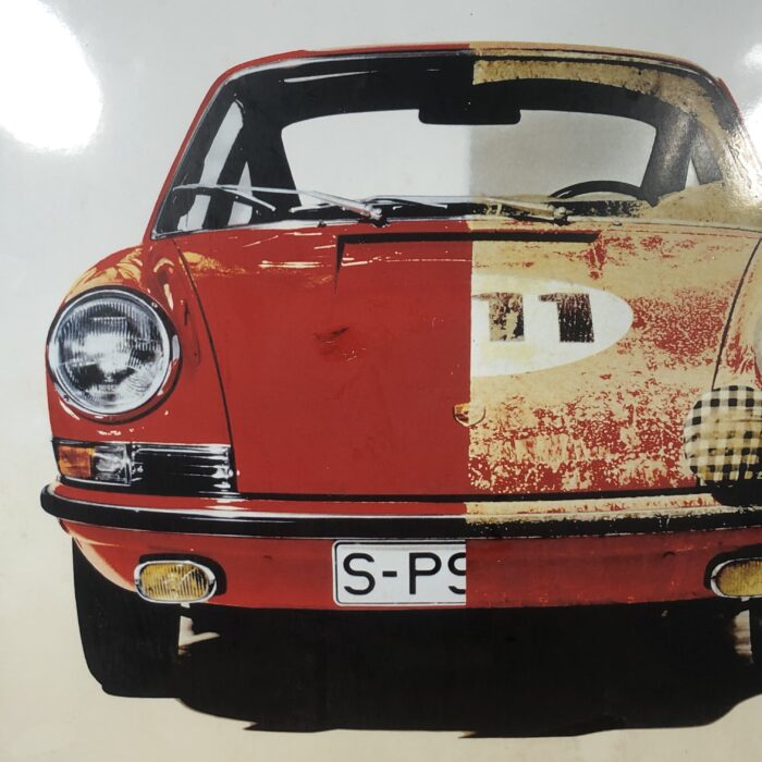 Limited Edition! Enamel Plate Porsche Sign - Image 4