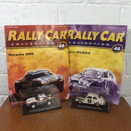 Rally Model Cars ~ Porsche 959 & Volvo PV544