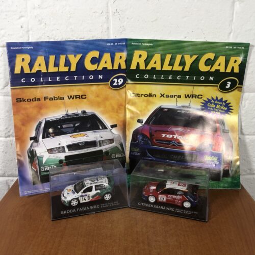 Rally Model Cars ~ Skoda Fabia WRC & Citroën Xsara WRC