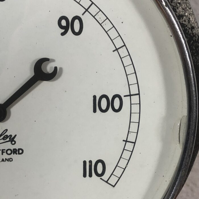 Vintage Coley Brentford Temperature Gauge (Made in England) - Image 5