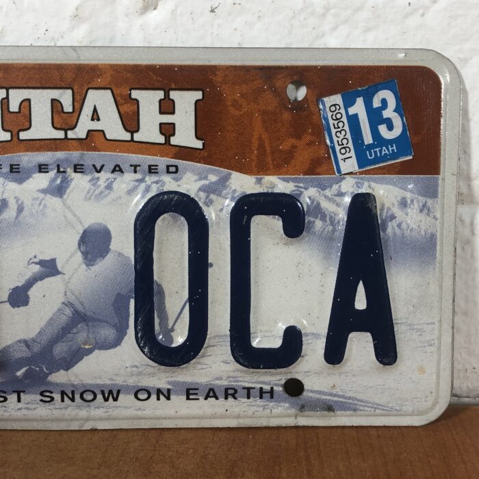 Utah USA Number Plate - Image 4