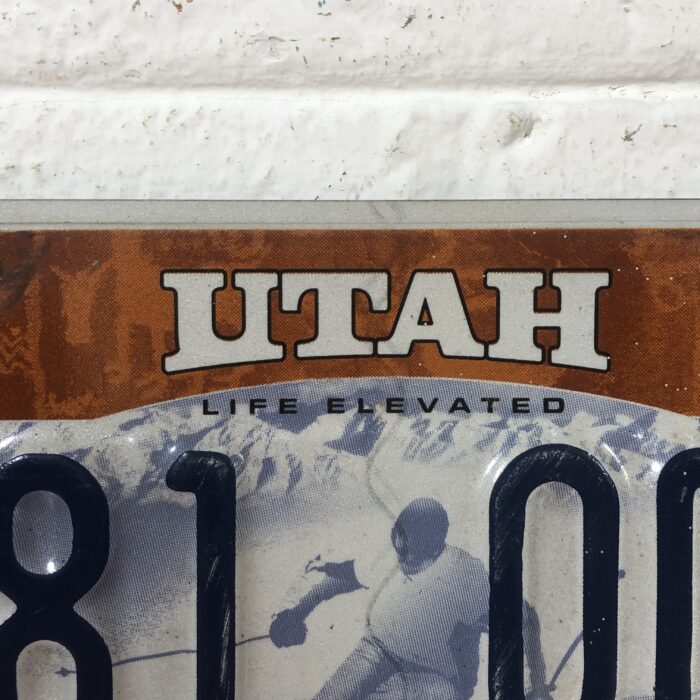 Utah USA Number Plate - Image 3