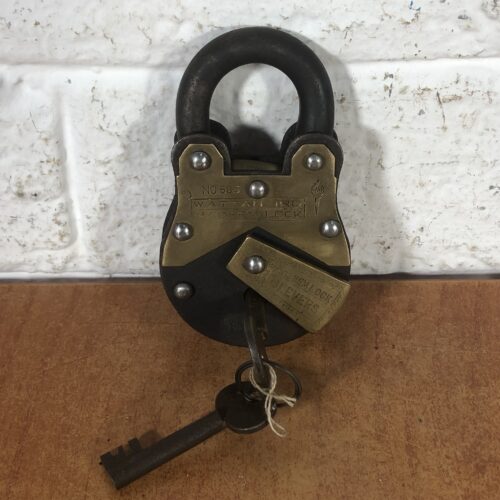 Vintage Lock with Original Keys