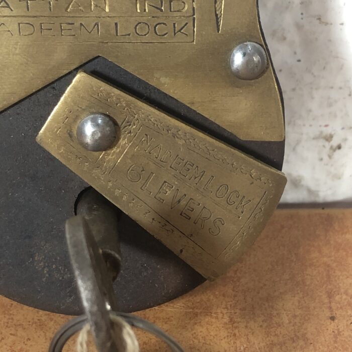 Vintage Lock with Original Keys - Image 4
