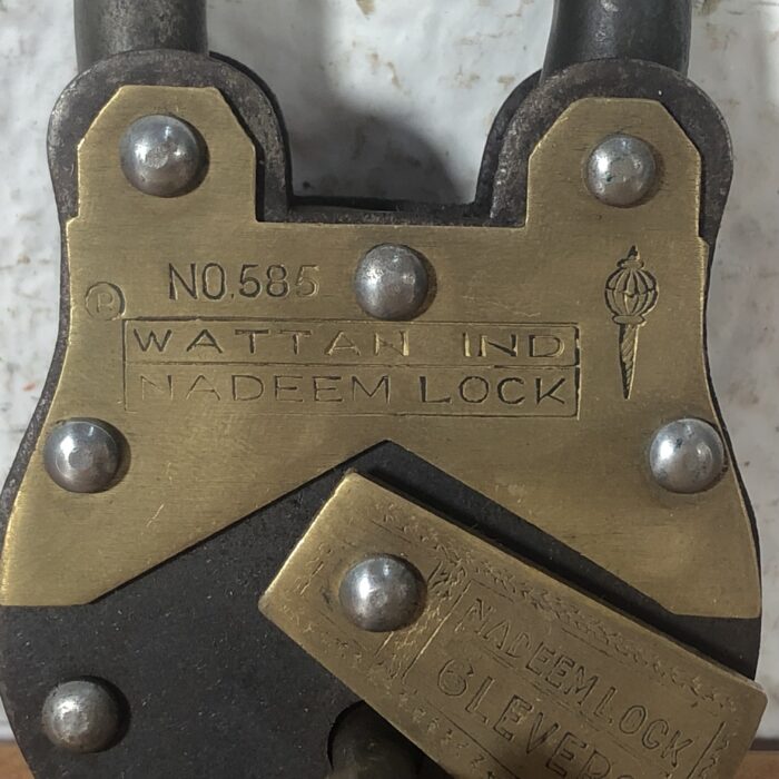 Vintage Lock with Original Keys - Image 3