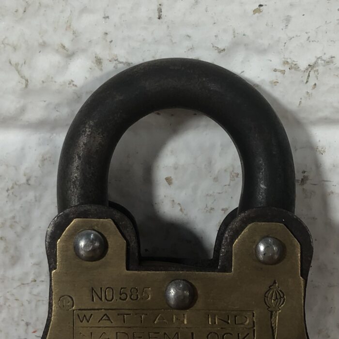Vintage Lock with Original Keys - Image 2