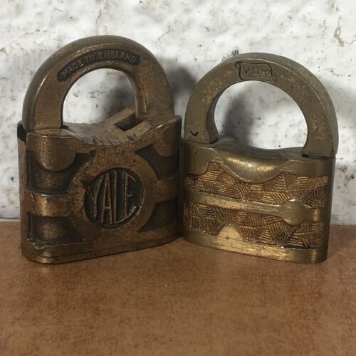Vintage Brass Locks