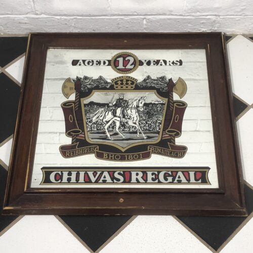 Vintage Chivas Regal Pub Mirror