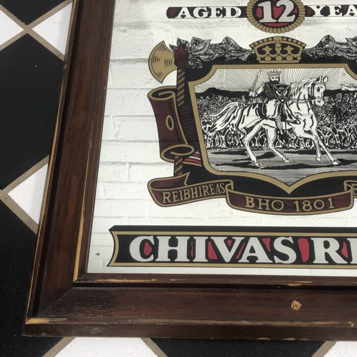 Vintage Chivas Regal Pub Mirror - Image 7