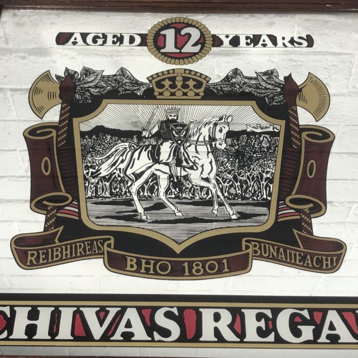 Vintage Chivas Regal Pub Mirror - Image 3
