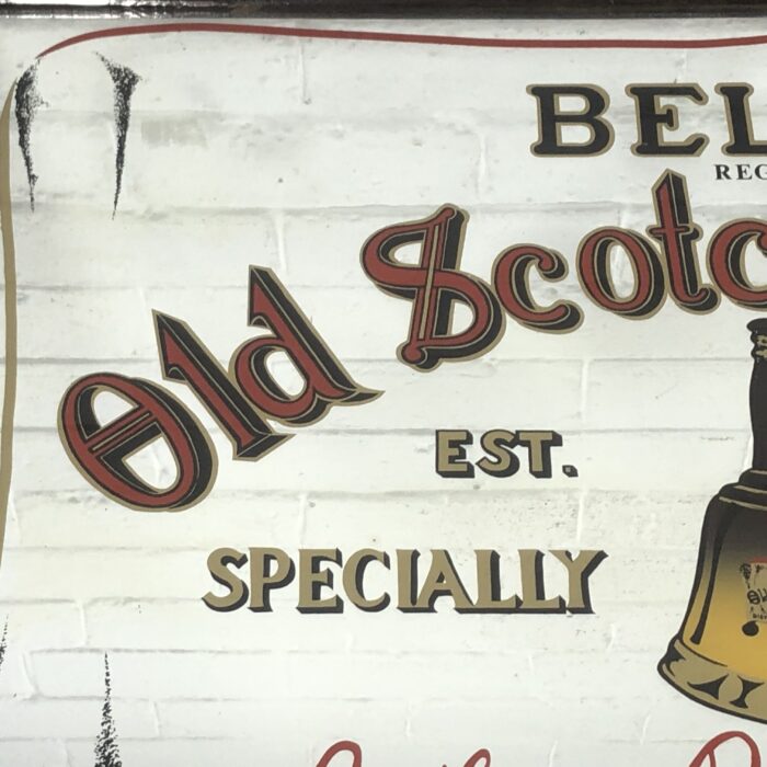 Vintage Bell's Old Scotch Whisky Pub Mirror - Image 2
