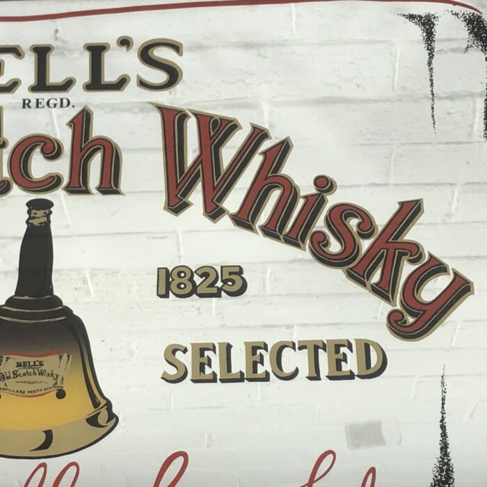 Vintage Bell's Old Scotch Whisky Pub Mirror - Image 4