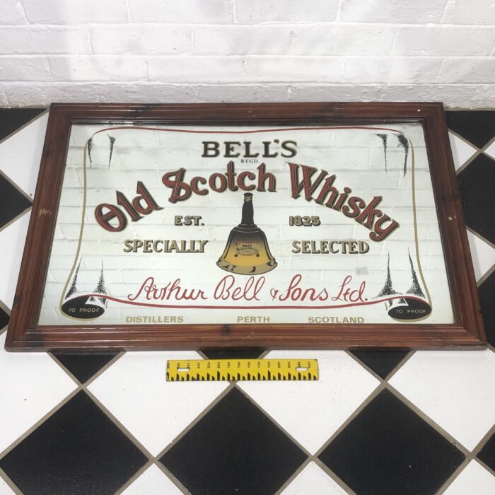 Vintage Bell's Old Scotch Whisky Pub Mirror - Image 7