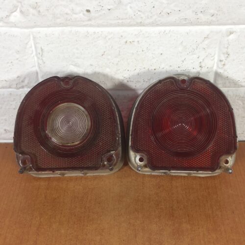 Vintage 1960s Chevy Tail Light Lenses