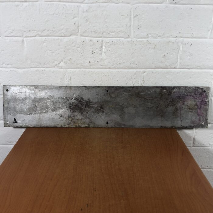 Vintage Cast Aluminium Machine Name Plate - Image 7