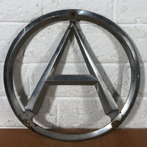Vintage Metal Machine Sign