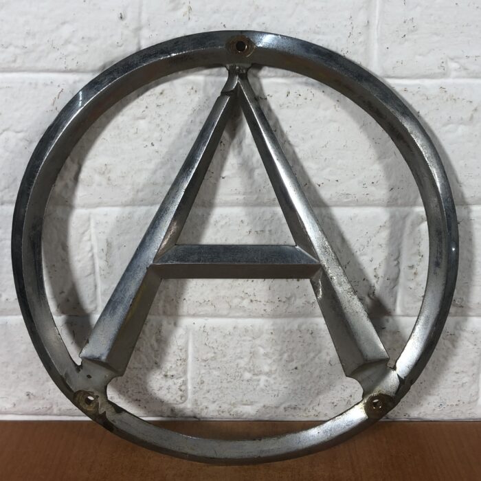 Vintage Metal Machine Sign