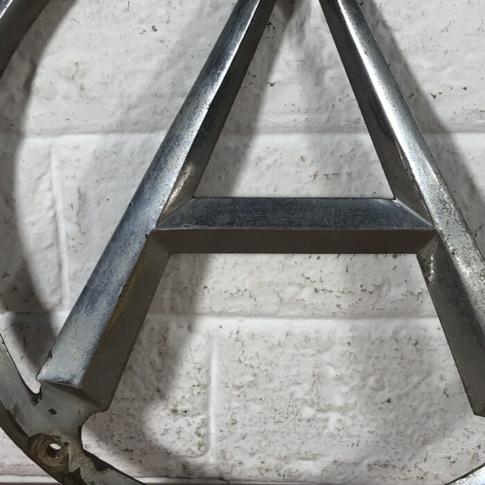 Vintage Metal Machine Sign - Image 4