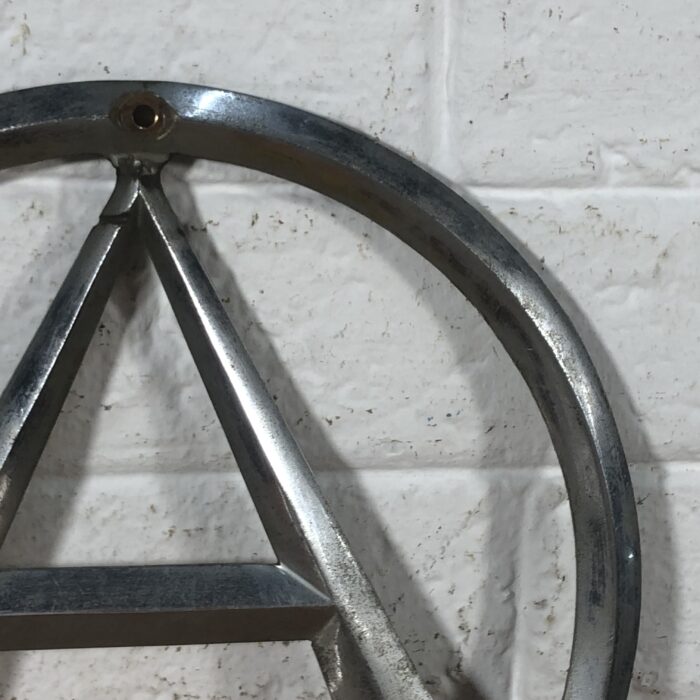 Vintage Metal Machine Sign - Image 5
