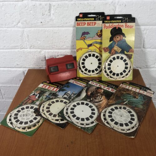 Vintage View-Master with Reels (Made in Belgium)