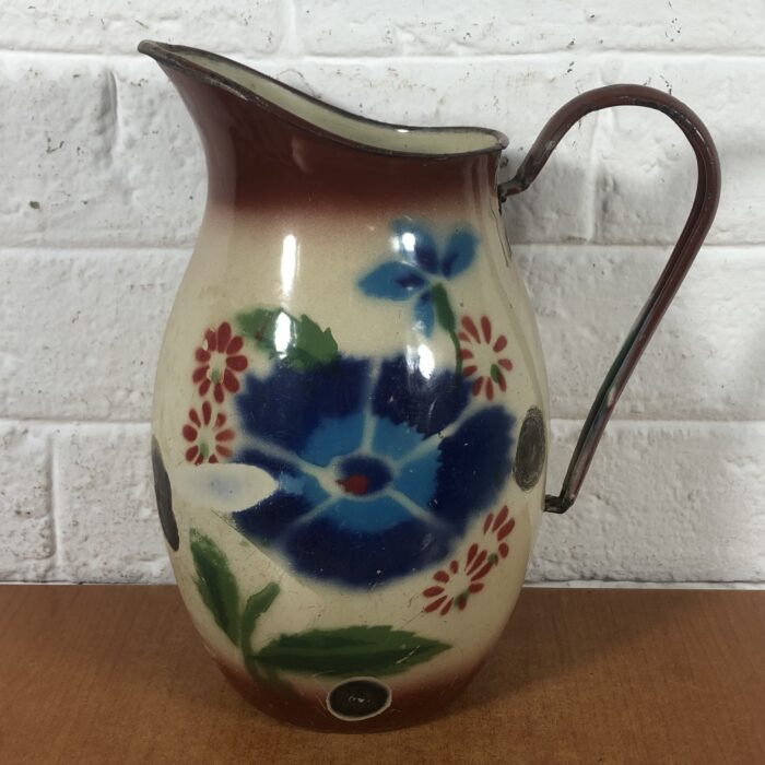 Vintage Enamel Jug (Made in Czechoslovakia) - Image 4