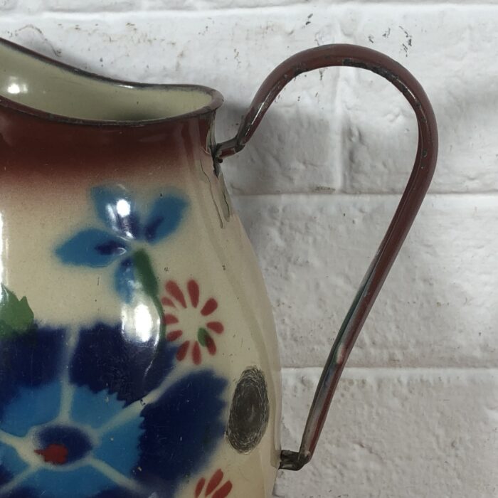 Vintage Enamel Jug (Made in Czechoslovakia) - Image 5