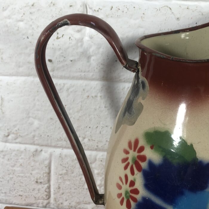Vintage Enamel Jug (Made in Czechoslovakia) - Image 2