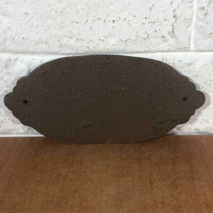 Cast Iron 'Bless This Home' Sign - Image 5