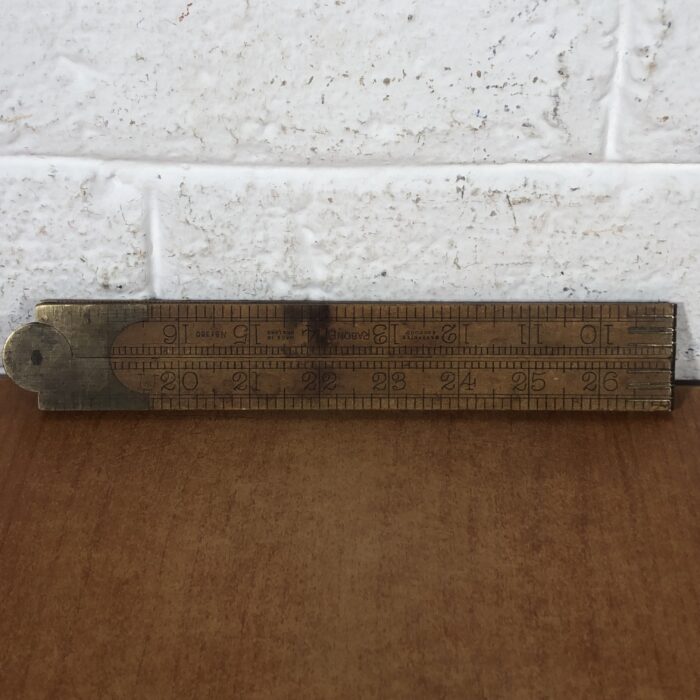 3 Vintage Wooden Folding Rulers - Image 7