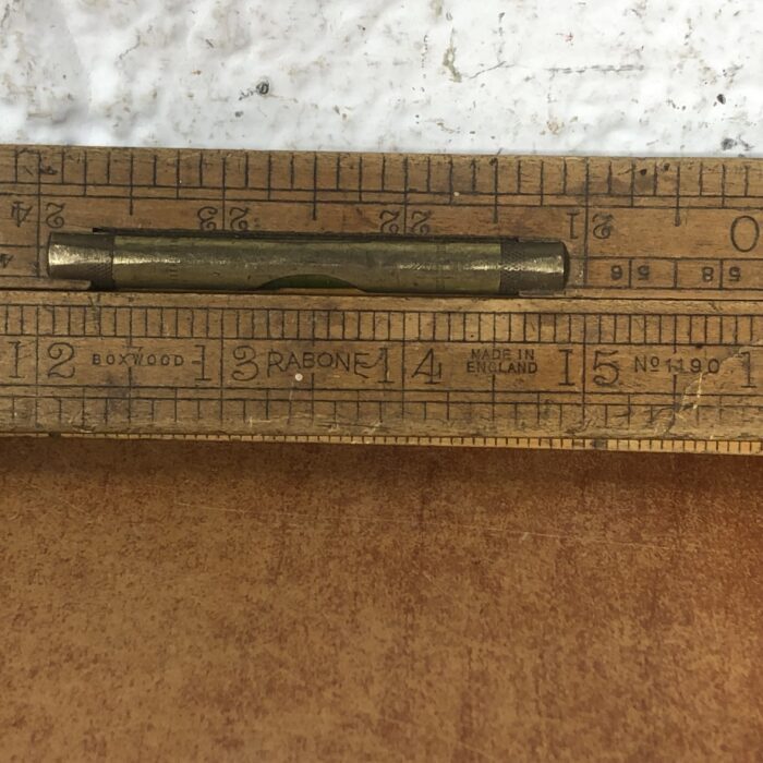 3 Vintage Wooden Folding Rulers - Image 8