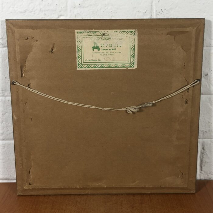 Framed Vintage 1940s Barclays Bank Cheques - Image 9