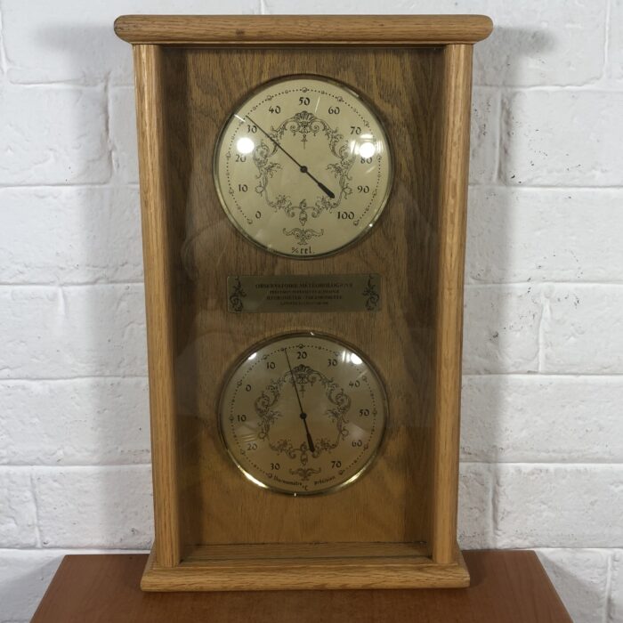 Vintage Hygrometer & Thermometer (Limited Edition of 500) ~ Made in France
