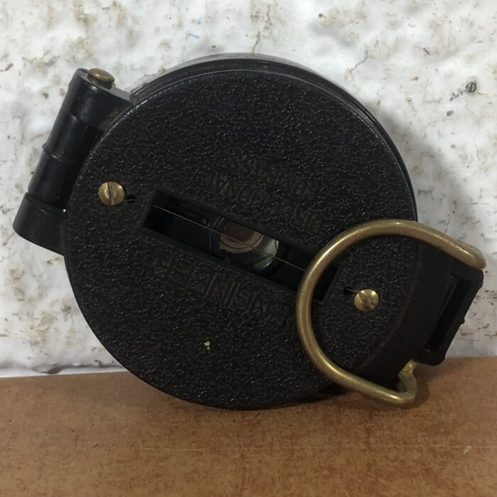 Vintage Engineer's Compass in Leather Case - Image 2