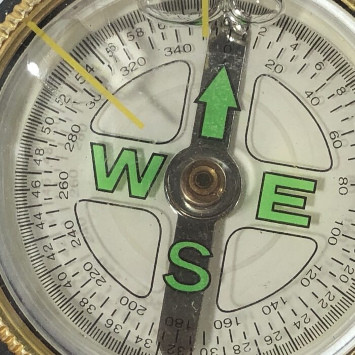Vintage Engineer's Compass in Leather Case - Image 5