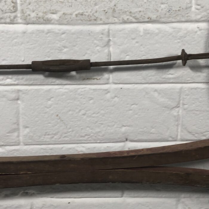 Vintage Wooden Bow Buck Cross Cut Hand Saw - Image 5