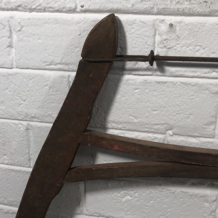 Vintage Wooden Bow Buck Cross Cut Hand Saw - Image 2
