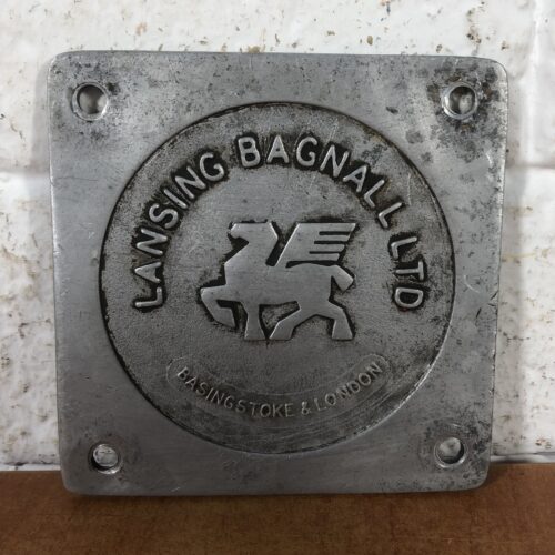 Vintage Machine Name Plate