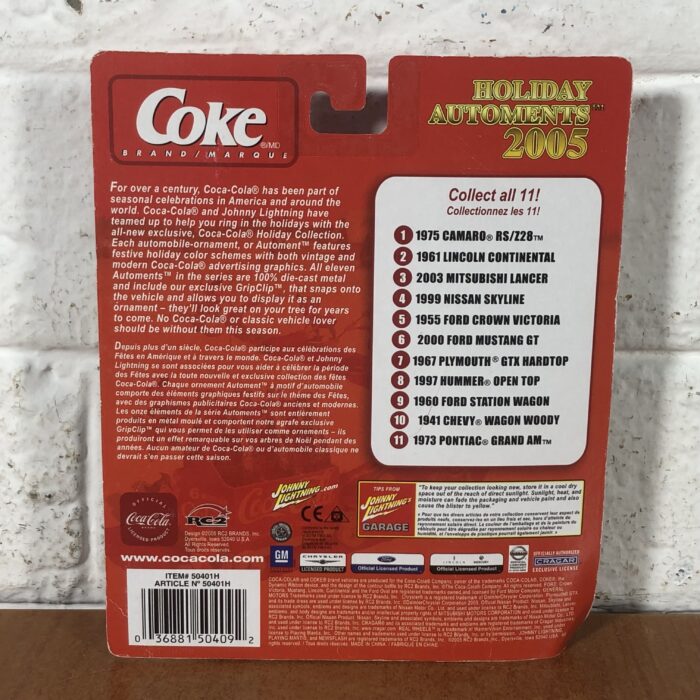 Coca Cola 2005 Holiday Automents 1999 Nissan Skyline Model - Image 7