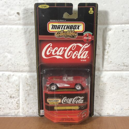 Coca Cola Matchbox 1957 Corvette Convertible Model