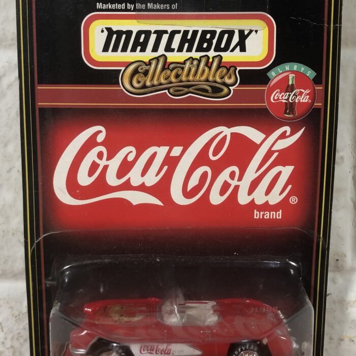 Coca Cola Matchbox 1957 Corvette Convertible Model - Image 6