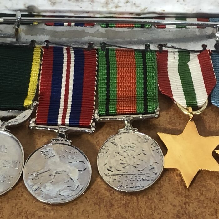Vintage WW2 Military Medals Set (Miniature) - Image 7